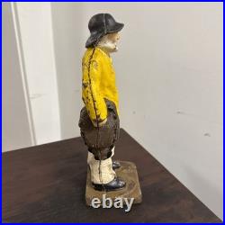 Antique Cast Iron Old Salt Nautical Sailor Fisherman Doorstop Antique Cast Iron Old Salt Nautical Sailor Fisherman Doorstop