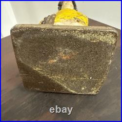 Antique Cast Iron Old Salt Nautical Sailor Fisherman Doorstop