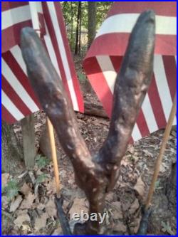 Antique Cast Iron Rabbit Statue Doorstop