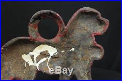 Antique Cast Iron St. Bernard Dog Door stop, Windmill or Gate Weight