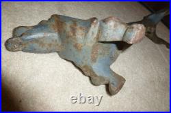 Antique Dachshund Dog Boot Scraper Cast Iron Doorstop 22 30 Lbs