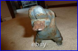 Antique Dachshund Dog Boot Scraper Cast Iron Doorstop 22 30 Lbs