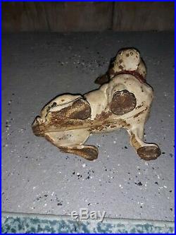 Antique French Bulldog Cast Iron Doorstop
