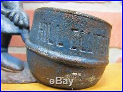 Antique HILL CLUTCH Machine & Foundry Cleveland O Advertising Cast Iron Doorstop