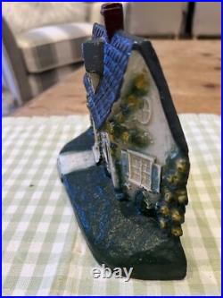 Antique Hubley # 211 Cottage Cast Iron Doorstop Excellent Condition