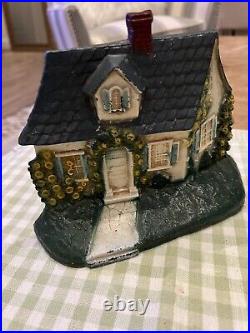 Antique Hubley # 211 Cottage Cast Iron Doorstop Excellent Condition