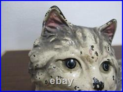 Antique Hubley 335 Cast Iron Cat Doorstop Very Nice Antique Condition F/s Antique Hubley 335 Cast Iron Cat Doorstop Very Nice Antique Condition F/s