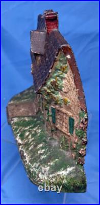 Antique Hubley COTTAGE Cast Iron Door stop
