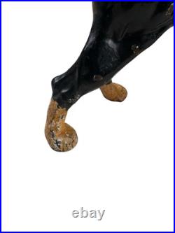 Antique Hubley Cast Iron Boston Terrier Dog Door Stop