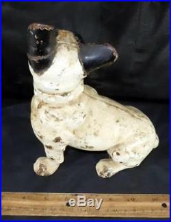 Antique Hubley Cast Iron French Bulldog Doorstop Figure Statue