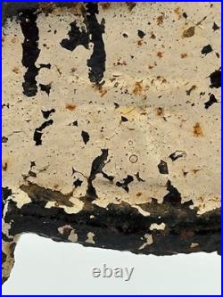 Antique Hubley Cast Iron German Shepherd Dog 13 Doorstop Original Paint