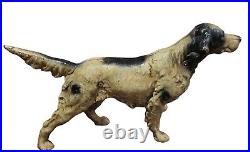 Antique Hubley English Setter Hunting Pointer Bird Dog Cast Iron Doorstop Antique Hubley English Setter Hunting Pointer Bird Dog Cast Iron Doorstop