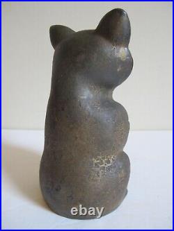 Antique Hubley Full Figured CAT 1248 Cast Iron WONDERFUL AND RARE EXCELLENT COND