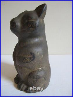Antique Hubley Full Figured CAT 1248 Cast Iron WONDERFUL AND RARE EXCELLENT COND