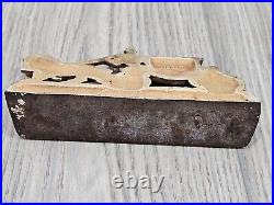 Antique Hubley Horse Drawn Carriage Doorstop #303 Rare 7 Long Original Paint