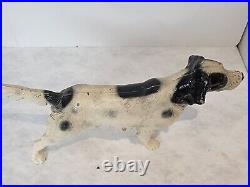 Antique Hubley Hunting Gun Dog Decoy Pointer Retriever Cast Iron Doorstop Statue Antique Hubley Hunting Gun Dog Decoy Pointer Retriever Cast Iron Doorstop Statue