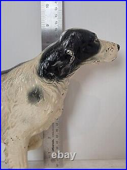 Antique Hubley Hunting Gun Dog Decoy Pointer Retriever Cast Iron Doorstop Statue Antique Hubley Hunting Gun Dog Decoy Pointer Retriever Cast Iron Doorstop Statue