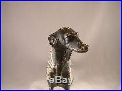 Antique Hubley Large Russian Wolfhound Doorstop Lancaster, Pa