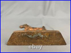Antique Hubley MY PAL CAST IRON TERRIER Dog Doorstop 1929