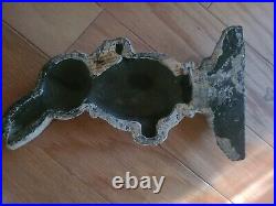 Antique Hubley Peter Rabbit Cast Iron Door Stop 9.25 tall