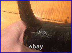 Antique Hubley Scottie Dog Cast Iron Door Stop Scottish Terrier Black 11 #305 Antique Hubley Scottie Dog Cast Iron Door Stop Scottish Terrier Black 11 #305