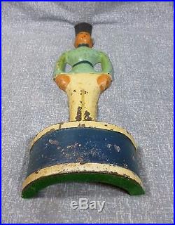 Antique & Rare Littco Toy Soldier Cast Iron Doorstop, Book Example
