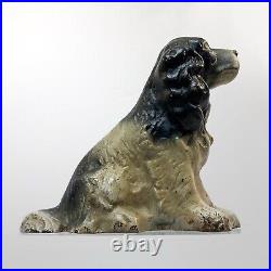 Antique Rare Wilton Products Cast Iron 6.5 Cocker Spaniel Dog Doorstop/Bookend Antique Rare Wilton Products Cast Iron 6.5 Cocker Spaniel Dog Doorstop/Bookend