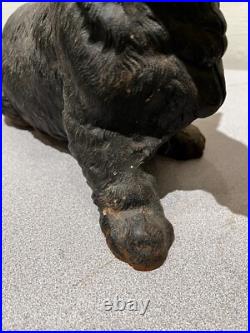 Antique Sitting Scotty Scottish Terrier Cast Iron Dog Doorstop 16 Hubley Antique Sitting Scotty Scottish Terrier Cast Iron Dog Doorstop 16 Hubley