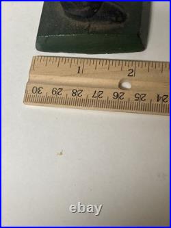 Antique Victorian Cast Iron Honest Abe Abraham Lincoln Figural Painted Door Stop Antique Victorian Cast Iron Honest Abe Abraham Lincoln Figural Painted Door Stop