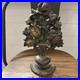 Antique_Victorian_Hubley_cast_iron_floral_doorstop_orig_Polychrome_paint_EUC_01_gt