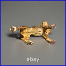 Antique Vintage Doorstop Cast Iron Boston Terrier Bull Dog 10