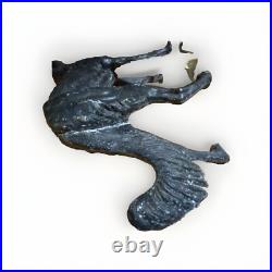 Antique Whippet Borzoi Greyhound Wolf Hound CAST IRON DOORSTOP statue Number 211
