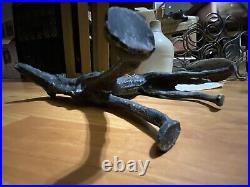 Antique Whippet Borzoi Greyhound Wolf Hound CAST IRON DOORSTOP statue Number 211
