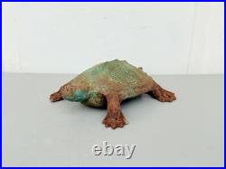 Antique Wilton Cast Iron Turtle Slider Door Stop