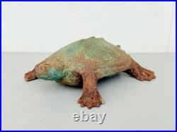 Antique Wilton Cast Iron Turtle Slider Door Stop