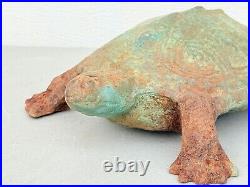 Antique Wilton Cast Iron Turtle Slider Door Stop