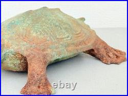 Antique Wilton Cast Iron Turtle Slider Door Stop