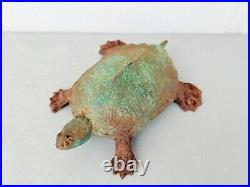 Antique Wilton Cast Iron Turtle Slider Door Stop
