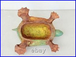 Antique Wilton Cast Iron Turtle Slider Door Stop