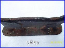 Antique or Vintage Cast Iron Cat Boot/Shoe Mud Scraper/ Door Stop