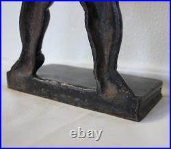 Black Child Reaching Cast Iron Doorstop 20th Century Ella Rood Studios Whitman