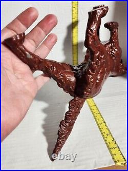 C. 1930's Cast Iron Hubley Doorstop XL English Setter Pointer, Hunting, Bird Dog