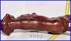 C. 1930's Cast Iron Hubley Doorstop XL English Setter Pointer, Hunting, Bird Dog