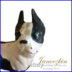 Cast Iron Doorstop, Boston Terrier Dog, Sculpture, Farmhouse, Retro, Office Cast Iron Doorstop, Boston Terrier Dog, Sculpture, Farmhouse, Retro, Office