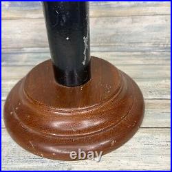 Cast Iron Hitching Post Horse Head Fence Topper Ring Stand Art Decor Door Stop