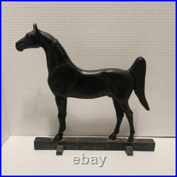 Cast Iron Horse Equestrian Equine Door Stop King's Genius 1938 by Rife Loth Cast Iron Horse Equestrian Equine Door Stop King's Genius 1938 by Rife Loth