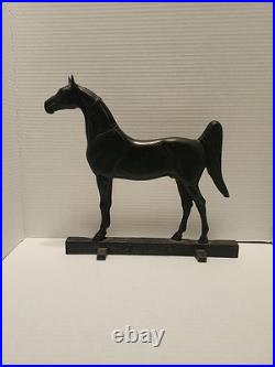 Cast Iron Horse Equestrian Equine Door Stop King's Genius 1938 by Rife Loth Cast Iron Horse Equestrian Equine Door Stop King's Genius 1938 by Rife Loth
