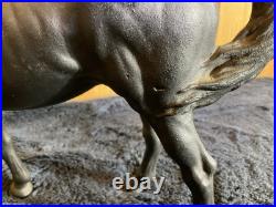 Cast Iron Hubley Black Beauty Horse Doorstop