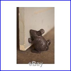 Cast Iron Mouse \ Rustic Door Stop, Free Shipping, New