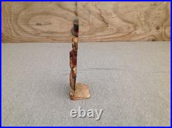 Cast Iron Rabbit in Top Hat and Cane Doorstop